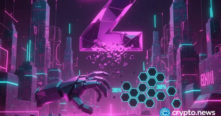 Zcash faces potential 66% decline as large holders reduce stakes by 38%