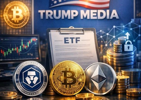 Trump Media Files For Cronos, Bitcoin‑Ether ETFs With Staking Focus
