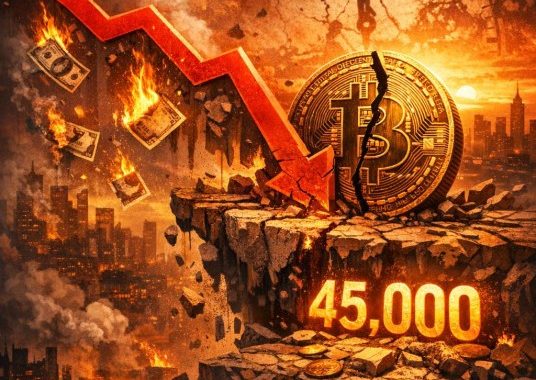 Expert Predicts Bitcoin Price Could Fall To $45,000 By End Of 2026