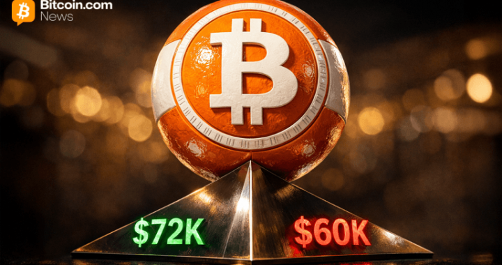 Bitcoin Consolidates After Capitulation: Next Stop $72K or Back to $60K?