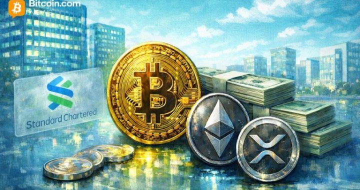 Standard Chartered Cuts BTC, ETH, XRP, SOL Forecasts