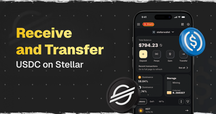 How to Receive and Send USDC on Stellar: Easy Step-by-Step with HOT Wallet