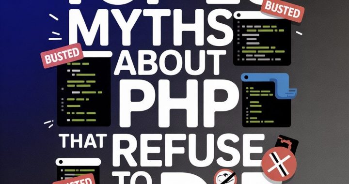 Top 10 Myths About PHP That Refuse to Die