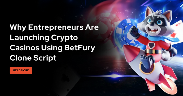 Entrepreneurs Are Launching Crypto Casinos Using BetFury Clone Script