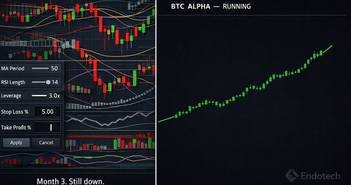 I Ran a 3Commas Grid Bot for 6 Months Then Switched to Endotech AI — Here’s the Honest Difference