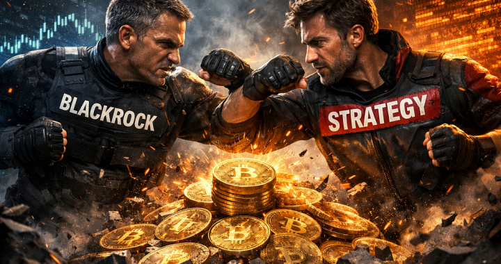 BlackRock vs. Strategy: Who Will Win the Bitcoin Accumulation Battle?