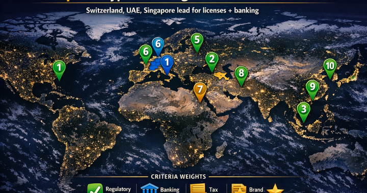 Where to Launch a Crypto Exchange in 2026: 10 Crypto‑Friendly Countries Every Ambitious Founder…