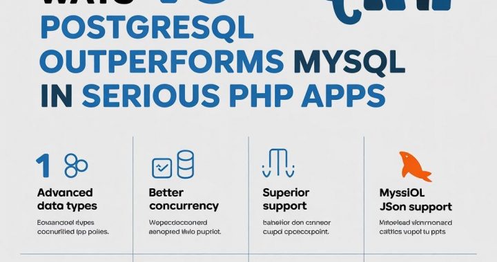 Top 10 Ways PostgreSQL Outperforms MySQL in Serious PHP Apps