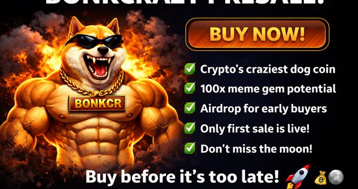BonkCrazy ($BONKCR): Tokenomics, Presale, and What Investors Should Know