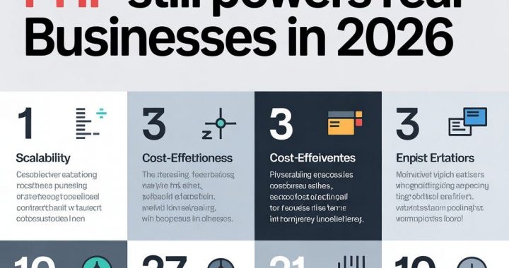 Top 10 Reasons PHP Still Powers Real Businesses in 2026