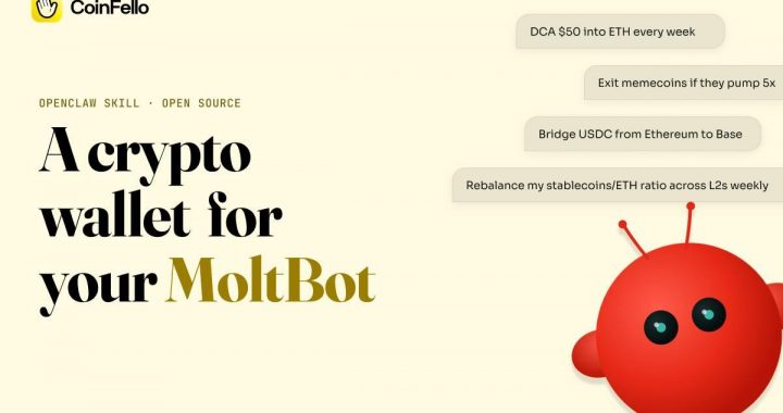 CoinFello Launches OpenClaw Skill for AI Agent Transactions