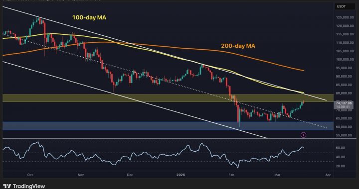 Bitcoin Price Analysis: Will The Rally Continue as BTC Nears Key Breakout Point?