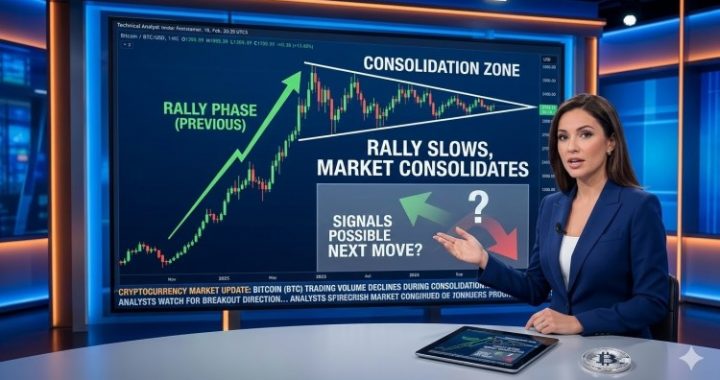 Bitcoin Price Rally Slows, Consolidation Signals Possible Next Move