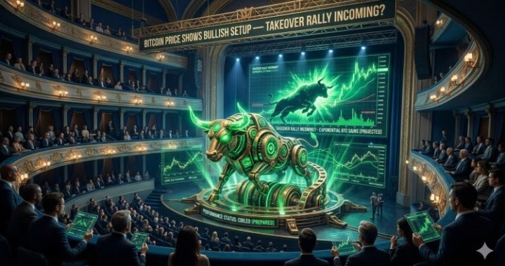 Bitcoin Price Shows Bullish Setup — Takeover Rally Incoming?