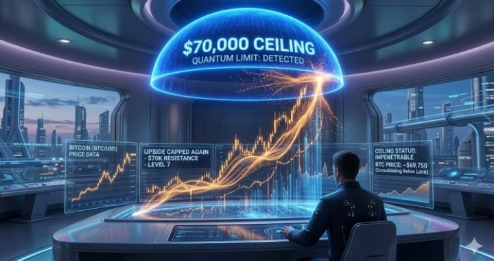 Bitcoin Price Upside Capped Again, $70K Proves Tough Ceiling