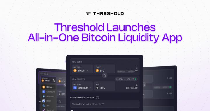 Threshold Launches All-in-One Bitcoin Liquidity App