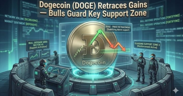 Dogecoin (DOGE) Retraces Gains — Bulls Guard Key Support Zone