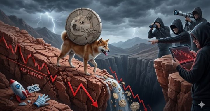 Dogecoin (DOGE) Under Strain, Sellers Eye Another Leg Lower