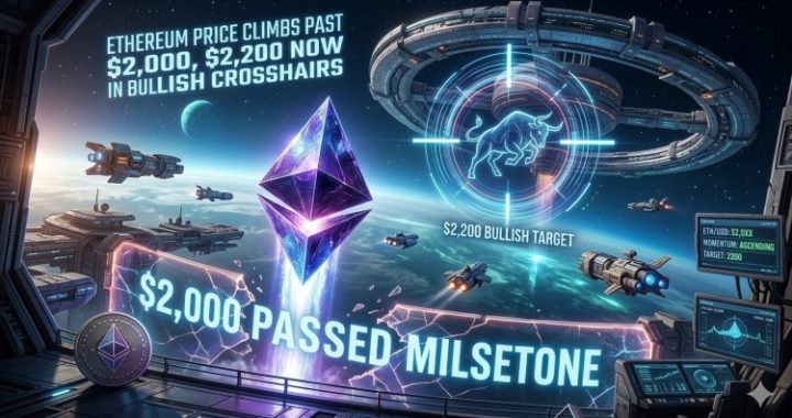 Ethereum Price Climbs Past $2,000, $2,200 Now in Bullish Crosshairs