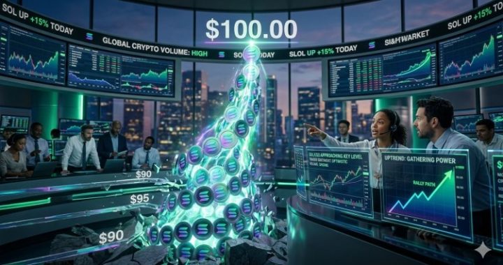 Solana (SOL) Rally Builds, Traders Watch Critical $100 Test