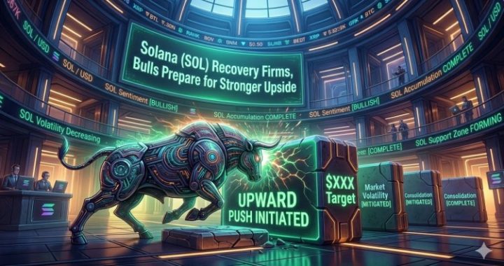 Solana (SOL) Recovery Firms, Bulls Prepare for Stronger Upside Push