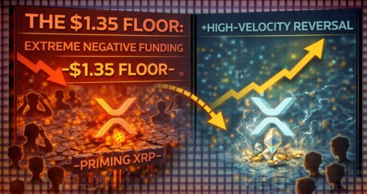 The $1.35 Floor: How Extreme Negative Funding Is Priming XRP For A High-Velocity Trend Reversal