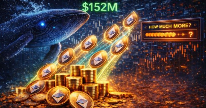 Ethereum Whale Loads Up $152M In ETH In Three Days — How Much More Will He Buy?