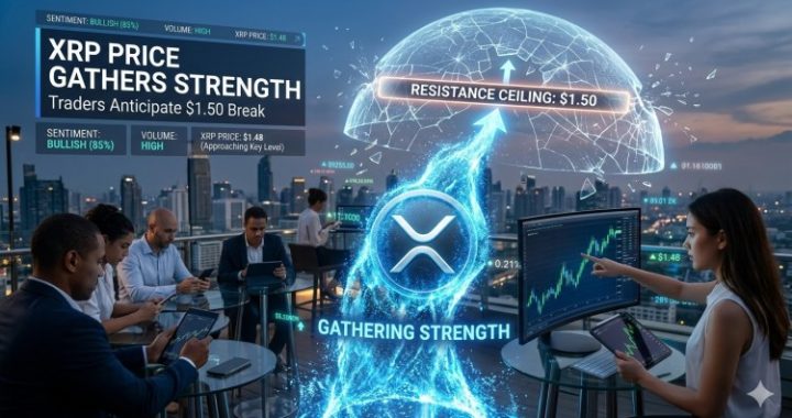 XRP Price Gathers Strength, Traders Anticipate $1.50 Break