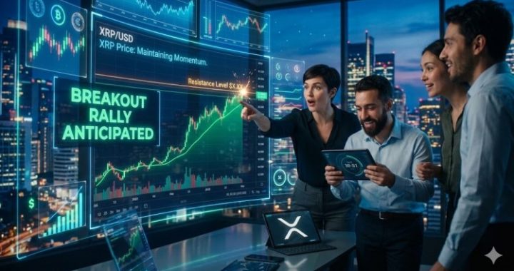 XRP Price Maintains Momentum as Traders Anticipate Breakout Rally