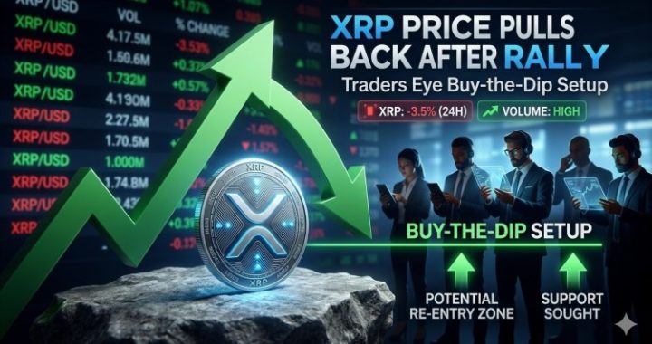 XRP Price Pulls Back After Rally, Traders Eye Buy-the-Dip Setup