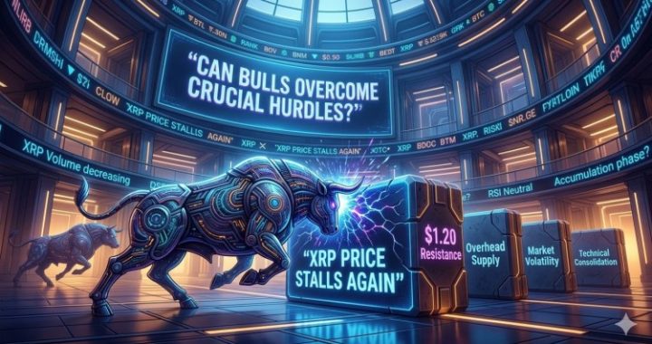 XRP Price Stalls Again, Can Bulls Overcome Crucial Hurdles?
