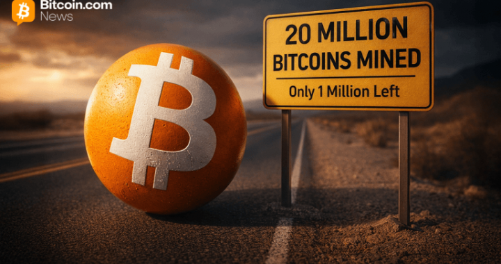 Bitcoin’s Fixed Supply Comes Into Focus as Network Passes 20 Million Coins Mined