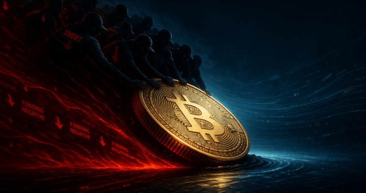 Bitcoin Bearish Positioning Persists As Funding Rates Hold Negative
