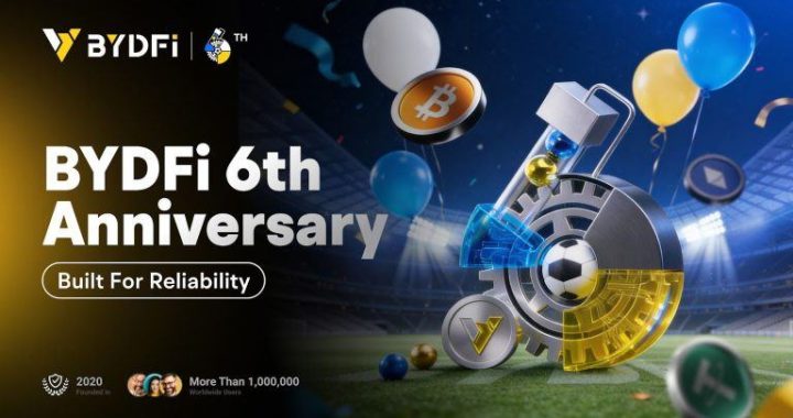 BYDFi Marks 6th Anniversary With Month-Long Celebration, Built for Reliability