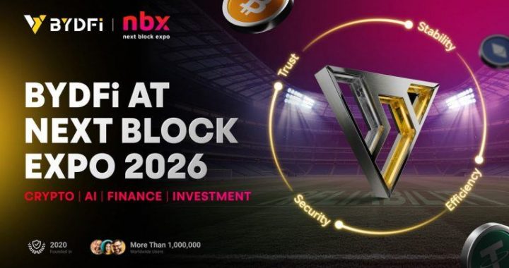 BYDFi Expands European Reach With Next Block Expo 2026 Sponsorship in Warsaw