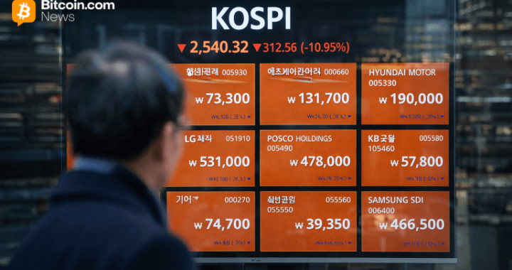 Bitcoin Diverges From Global Prices in South Korea — Third Major Discount Since FTX