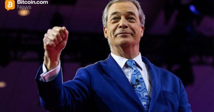 Nigel Farage Discloses $288,000 Stake in Former UK Chancellor’s Bitcoin Treasury Firm