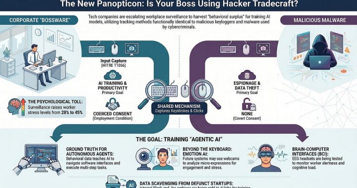 ️ The New Panopticon — Corporate Surveillance, Hacker Tradecraft, and the AI Data Gold Rush