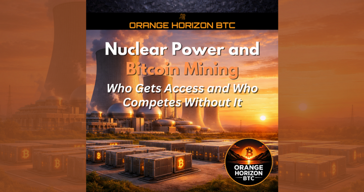 Nuclear Power and Bitcoin Mining