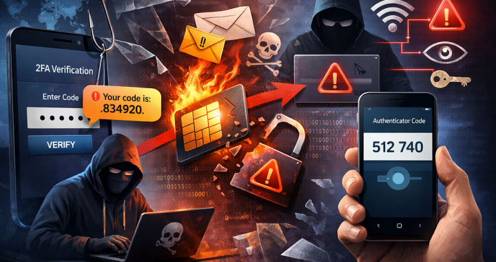 The Illusion of 2FA: Why SMS and Basic Authenticators are Failing in 2026.