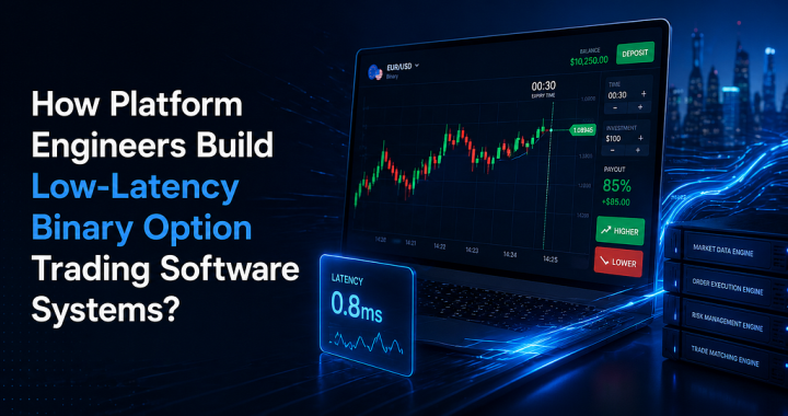 How Platform Engineers Build Low-Latency Binary Option Trading Software Systems