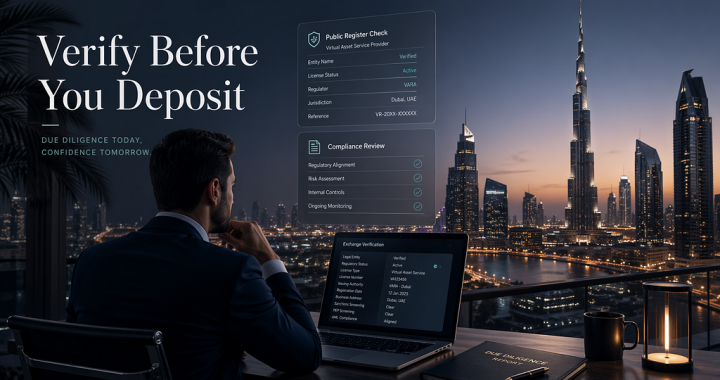 How to Verify a Crypto Exchange in Dubai Before You Deposit