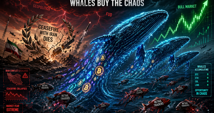 The Whales Are Buying While the Ceasefire Dies. One of Them Is Wrong