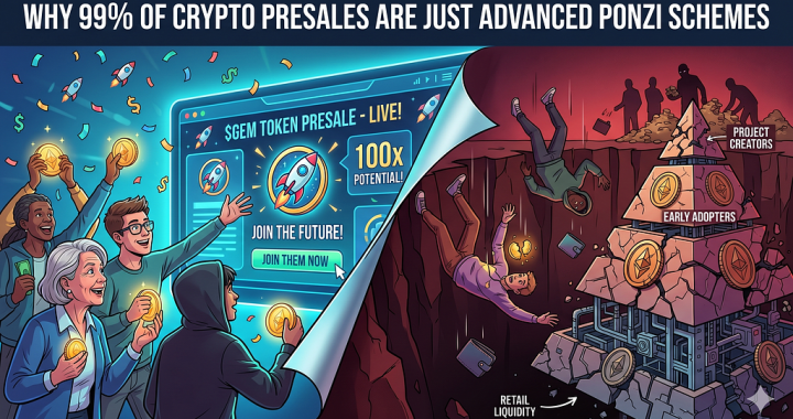 Why 99% of Crypto Presales Are Just Advanced Ponzi Schemes
