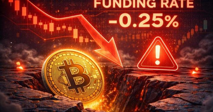 Bitcoin Funding Rate Enters Deep Negative Territory — What’s Next?
