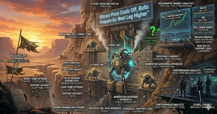 Bitcoin Price Cools Off, Bulls Prepare for Next Leg Higher