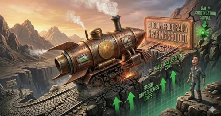 Bitcoin Price Rally Nears $80K, Dips May Draw Fresh Buyers