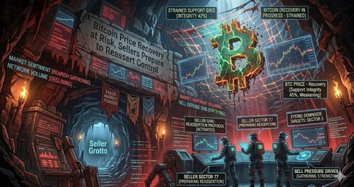 Bitcoin Price Recovery at Risk, Sellers Prepare to Reassert Control