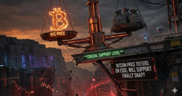 Bitcoin Price Teeters on Edge, Will Support Finally Snap?