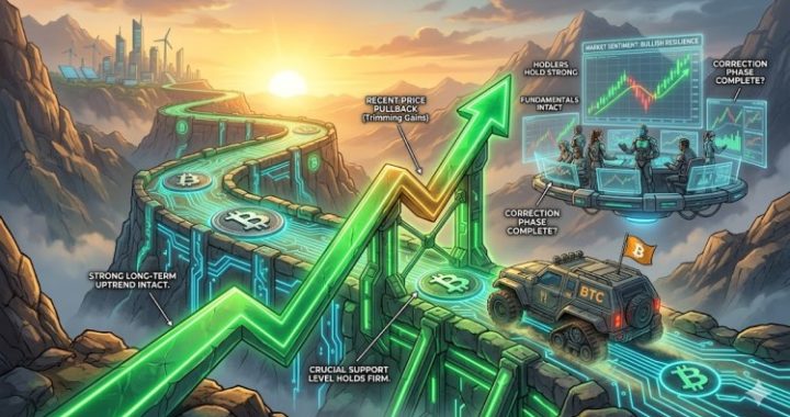 Bitcoin Price Trims Gains, But Uptrend Still Holds Strong